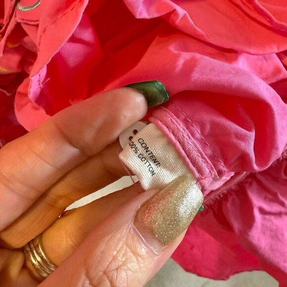 CeliaB Alvis Scalloped Trim Eyelet Detail Midi Dress Women’s Small - Picture 6 of 13